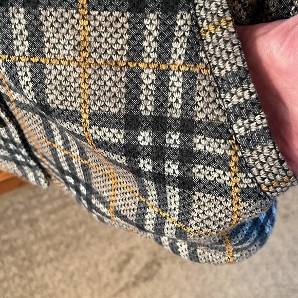 NWT Liverpool Women’s Cream/Tan/Black Plaid Blazer, Size Medium! - Picture 5 of 8